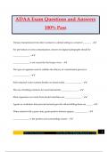 ADAA Exam Questions and Answers 100&percnt; Pass