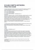 N10-009 COMPTIA NETWORK&plus; PRACTICE EXAM