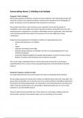 Samenvatting thema 1 inleiding in de biologie &lpar;4 vwo&rpar;