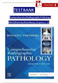 Test Bank for Comprehensive Radiographic Pathology&comma; 7th Edition by Ronald L&period; Eisenberg&period;pdf