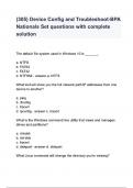&lpar;305&rpar; Device Config and Troubleshoot-BPA Nationals Set questions with answers