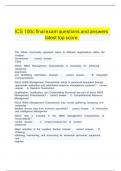  ICS 100c final exam questions and answers   &Tab;latest top score&period;&Tab; 