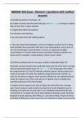NEBOSH IOG Exam &colon; Element 1 questions with verified answers