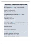 NEBOSH NGC 1 questions with verified answers&period;
