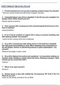 EMT FISDAP TRAUMA EXAM &lpar; UPDATED 2025 &rpar; &vert; QUESTIONS WITH 100&percnt; VERIFIED ANSWERS AND COMPREHENSIVE RATIONALES &vert; GRADED A&plus;