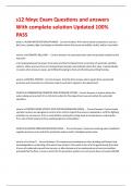 s12 fdnyc Exam Questions and answers With complete solution Updated 100&percnt; PASS