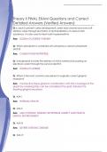 Theory II FINAL EXAM Questions and Correct  Detailed Answers &lpar;Verified Answers&rpar;