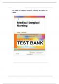 LINTON MEDICAL SURGICAL NURSING 7TH EDITION COMPLETE GUIDE WITH ANSWERS  