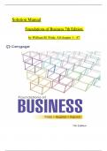 Solution Manual for Foundations of Business 7th Edition by William M&period; Pride&comma; all chapter 1-47