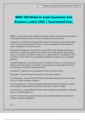 NRES 348 Midterm Exam Questions And Answers &vert;Latest 2025 &vert; Guaranteed Pass