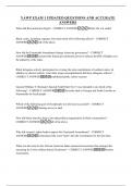 YAWP EXAM 1 UPDATED QUESTIONS AND ACCURATE ANSWERS