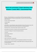 Saem m4 curriculum 2 Exam Questions And Answers &vert;Latest 2025 &vert; Guaranteed Pass&period;