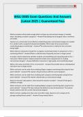 WGU D005 Exam Questions And Answers &vert;Latest 2025 &vert; Guaranteed Pass