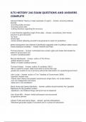 ILTS HISTORY 246 EXAM QUESTIONS AND ANSWERS COMPLETE