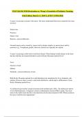 TEST BANK FOR Hockenberry&colon; Wong&rsquo;s Essentials of Pediatric Nursing&comma; 10th Edition Rated A&plus;&vert; 2025 LATEST UPDATED