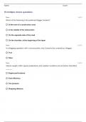 FLAGGING KNOWLEDGE CHECK QUESTIONS WITH COMPLETE ANSWERS