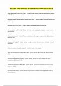 WGU D393 EXAM QUESTIONS WITH PASSED SOLUTIONS&vert;LATEST UPDATE