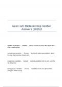 Econ 120 Midterm Prep Verified Answers &lpar;2025&rpar;&excl;&excl;
