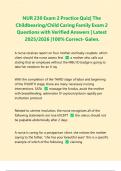 NUR 230 Exam 2 Practice Quiz&vert; The Childbearing&sol;Child Caring Family Exam 2 Questions with Verified Answers &vert; Latest 2025&sol;2026 &vert;100&percnt; Correct- Galen&period;