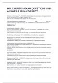 MSLC RIP&sol;TOA EXAM QUESTIONS AND ANSWERS 100&percnt; CORRECT&period;