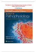 Test Bank for Porth Pathophysiology&colon; Concepts of Altered Health States Second Edition by Ruth Hannon