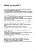 FISDAP operations EMT&excl;&ast; &lpar;New Update 2025&sol;2026&rpar; &vert;&vert;Questions and Verified Answers 100&percnt; Correct&vert; Grade A&vert;&vert;Latest