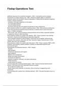 Fisdap Operations Test &lpar;New Update 2025&sol;2026&rpar; &vert;&vert;Questions and Verified Answers 100&percnt; Correct&vert; Grade A&vert;&vert;Latest