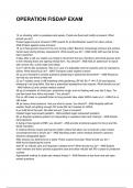 OPERATION FISDAP EXAM &lpar;New Update 2025&sol;2026&rpar; &vert;&vert;Questions and Verified Answers 100&percnt; Correct&vert; Grade A&vert;&vert;Latest