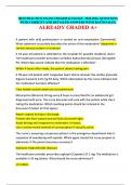 HESI PRACTICE EXAM 3 PHARMACOLOGY  2025-2026&period; QUESTIONS WITH CORRCET AND DETAILED ANSWERS WITH RATIONALES&period; ALREADY GRADED A&plus; 