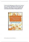 TEST BANK Philosophies and Theories for Advanced Nursi ng Practice 4th Edition by Butts & Rich&comma; All Chapters 1- 26 Chapters Covered&comma; Verified Latest Newest2024 Edition ISBN 9781284228823 Pdf       