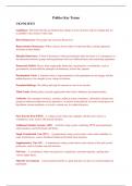 A level politics All key terms US and UK