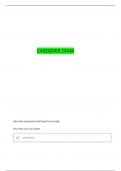 CAREGIVER PRACTICE TEST 2 QUESTIONS WITH COMPLETE ANSWERS