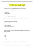 PSY3024 Final Study Guide