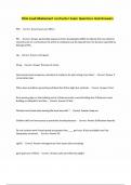 Ohio Lead Abatement contractor Exam Questions And Answers