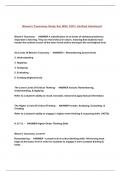 Bloom's Taxonomy Packaged Exams&excl;&excl;