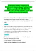 Nursing Assisting A Foundation in Caregiving 5th Edition Dugan Test Bank ALL Chapters Included &lpar;1 - 28&rpar; ISBN-13 &rlm; &colon; &lrm;9781604251210 &vert;COMPLETE TEST BANK New Edition 2025&sol;2026 Graded A&plus;