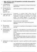BSL 212 Ch&period; 12 & 13 questions correctly answered to pass &lpar;graded A&plus;&rpar;