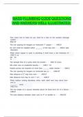 MASS PLUMBING CODE QUESTIONS AND ANSWERS WELL ILLUSTRATED&period;     