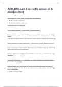 ACC 409 exam 2 correctly answered to pass&lbrack;verified&rsqb;