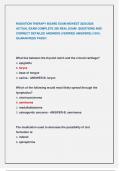 RADIATION THERAPY BOARD EXAM NEWEST 2025&sol;2026 ACTUAL EXAM COMPLETE 200 REAL EXAM QUESTIONS AND  CORRECT DETAILED ANSWERS &lpar;VERIFIED ANSWERS&rpar; &vert;100&percnt;  GUARANTEED PASS&excl;&excl;