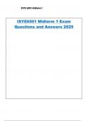 ISYE6501 Midterm 1 Exam Questions and Answers 2025