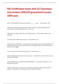 F&I Certification Exam with 217 Questions and answers 2025&sol;26 guaranteed success 100&percnt; pass