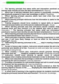 Fire instructor 2 exam practice 2025-2026&period; questions with verified answers&period; guaranteed a&plus; grade&period;