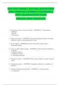 EDF 6437 EXAM 1 ACTUAL QUESTIONS  AND VERIFIED CORRECT ANSWERS &vert;&vert;  100&percnt; GUARANTEED PASS  <BRAND NEW VERSION> 