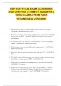 EDF 6437 FINAL EXAM QUESTIONS  AND VERIFIED CORRECT ANSWERS &vert;&vert;  100&percnt; GUARANTEED PASS  <BRAND NEW VERSION> 