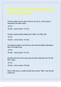 OHSAA 2025 Baseball Mechanics Exam with correct answers