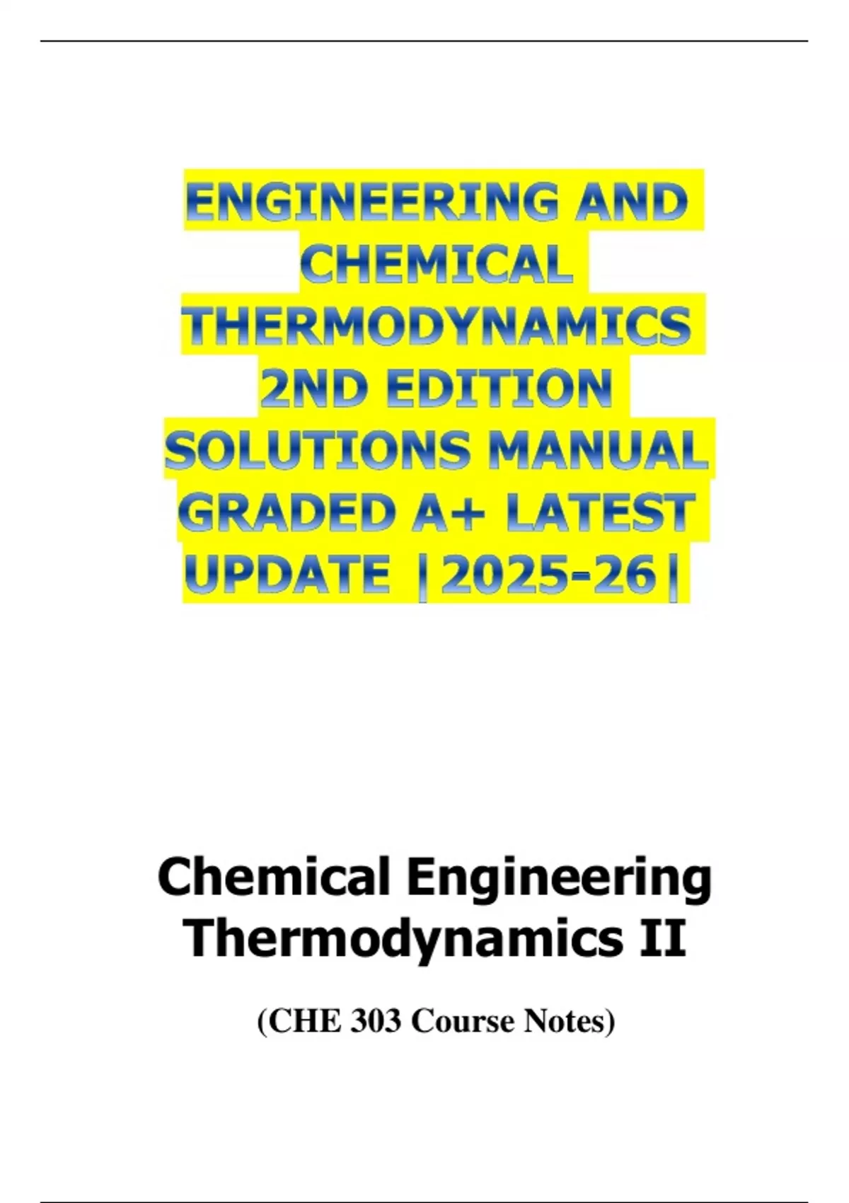 INTRODUCTORY CHEMICAL ENGINEERING THERMODYNAMICS 2ND EDITION PDF visual data 5