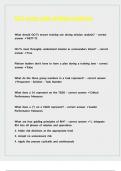 OCT exam with verified solutions
