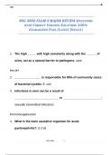 NSG-3850 EXAM 3 MAJOR REVIEW QUESTIONS WITH CORRECT VERIFIED SOLUTIONS 100&percnt; GUARANTEED PASS &lpar;LATEST UPDATE&rpar;