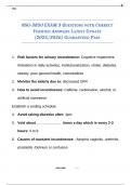 NSG-3850 &ndash; Exam 3 Nursing Practice Review &vert; Questions & Correct Verified Answers &vert; Guaranteed Pass &lpar;2025&sol;2026 Latest Update&rpar;